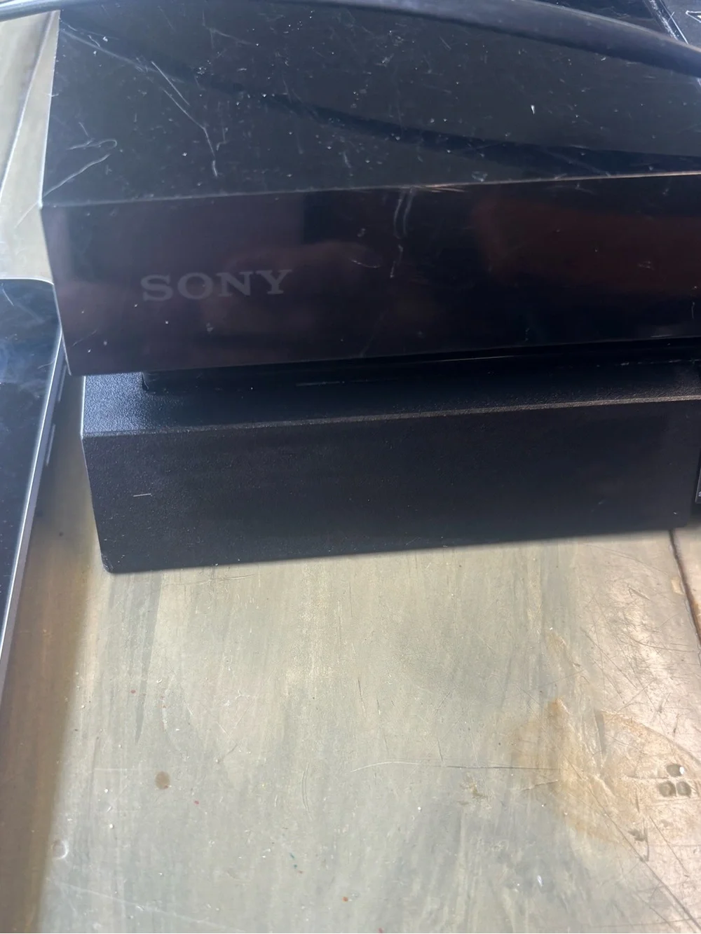 Sony PlayStation 4 500GB Gaming Console and power cord. In GUC As is/for parts